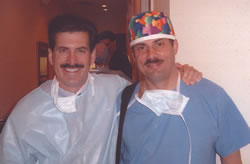 Live Surgery – Workshop, Orlando, USA, March 2003. Dr Matt L. Leavitt (USA), Dr Jerzy Kolasiński.