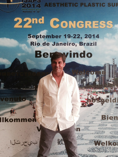 dr med. Jerzy Kolasiński na Kongresie ISAPS w Rio