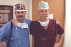Live Surgery – Workshop, Orlando, USA, March 2003. Dr Jerzy Kolasiński, Dr Rolf Nordstrom (Finlandia).