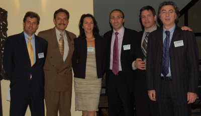 Wykładowcy od lewej: Dr Jerzy Kolasiński, Dr David Perez-Meza, Dr Małgorzata Kolenda, Dr Bessam Farjo, Dr Ronald Shapiro, Dr Vincenzo Gambino