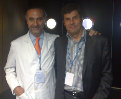 dr Jose L. Martin del  Yerro z dr Jerzym Kolasińskim